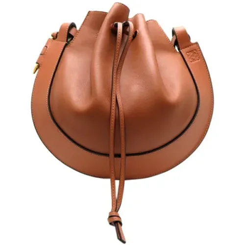 Pre-owned Cross Body Bags, female, , Size: ONE SIZE Pre-owned Leather shoulder-bags - Loewe Pre-owned - Modalova