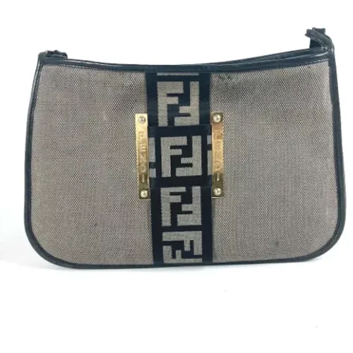 Pre-owned Cross Body Bags, female, , Size: ONE SIZE Pre-owned Canvas fendi-bags - Fendi Vintage - Modalova