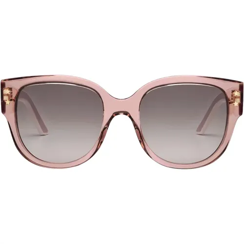 Modern Butterfly Sunglasses with Gold Stars , female, Sizes: 54 MM - Dior - Modalova