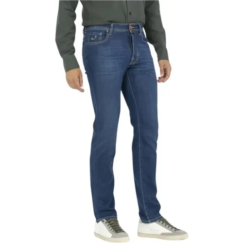 Slim Bard Jeans , Herren, Größe: W31 - Jacob Cohën - Modalova