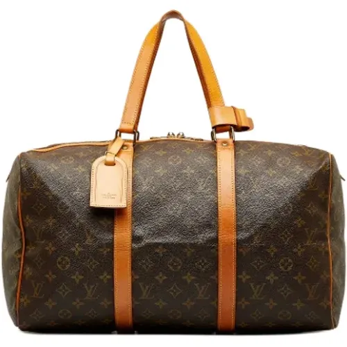 Pre-owned Weekend Bags, male, , Size: ONE SIZE Pre-owned Canvas louis-vuitton-bags - Louis Vuitton Vintage - Modalova