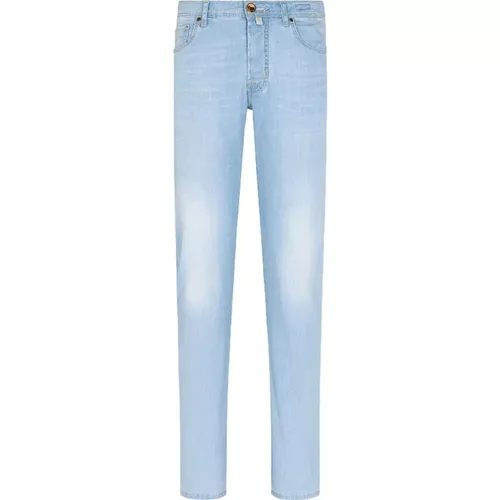 Bard Regular-Slim Jeans - Discover True Elegance , male, Sizes: W35 - Jacob Cohën - Modalova