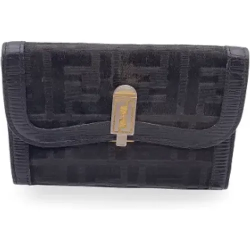 Pre-owned Leather wallets , female, Sizes: ONE SIZE - Fendi Vintage - Modalova