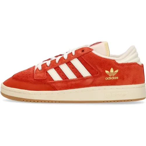 Sneakers, male, , Size: 13 US Centennial 85 Low Red/White Sneaker - Adidas - Modalova