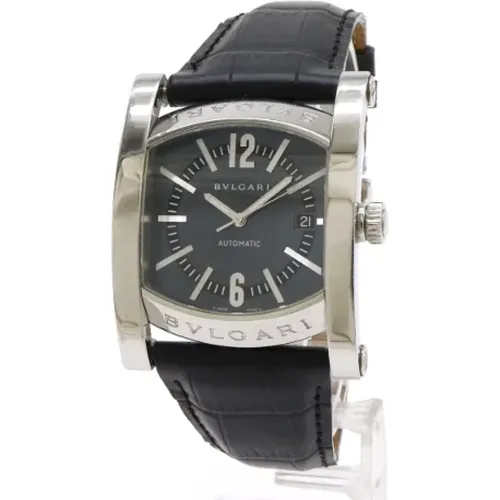 Pre-owned Watches, male, , Size: ONE SIZE Pre-owned Stainless Steel watches - Bvlgari Vintage - Modalova