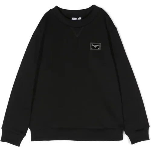 Schwarzer Sweatshirt - Dolce & Gabbana - Modalova