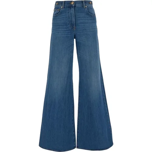 Flared Jeans , Damen, Größe: W28 - Versace - Modalova