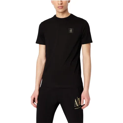 T-Shirts , male, Sizes: L, XL - Armani Exchange - Modalova