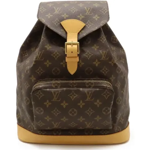 Pre-owned Backpacks, female, , Size: ONE SIZE Pre-owned Canvas louis-vuitton-bags - Louis Vuitton Vintage - Modalova