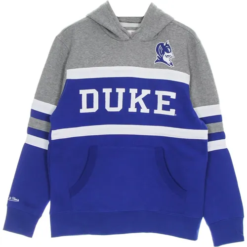 Hoodies, male, , Size: XL Duke Blue Devils Hoodie - Mitchell & Ness - Modalova