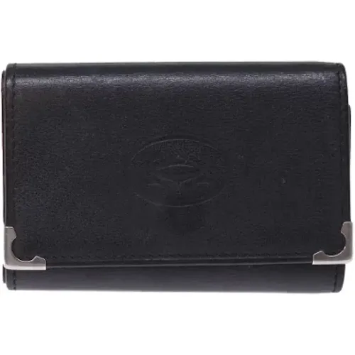 Pre-owned Accessories, unisex, , Size: ONE SIZE Pre-owned Leather key-holders - Cartier Vintage - Modalova