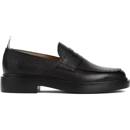Leather Loafers , female, Sizes: 4 UK, 3 UK - Thom Browne - Modalova