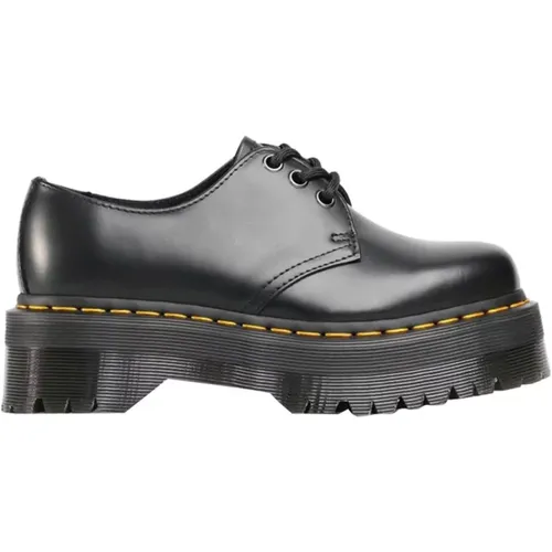 Quad Damen Lederschuhe , Damen, Größe: 36 EU - Dr. Martens - Modalova