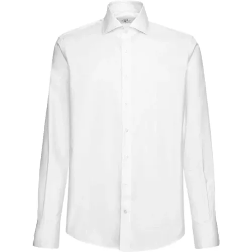 Formal Shirts, male, , Size: M Royal Oxford Italian Collar Shirt - Carolina Herrera - Modalova