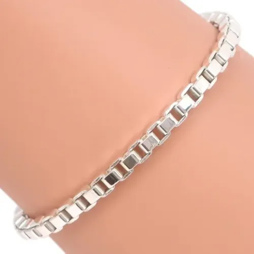 Pre-owned Jewellery, female, , Size: ONE SIZE Pre-owned Silver bracelets - Tiffany & Co. Pre-owned - Modalova