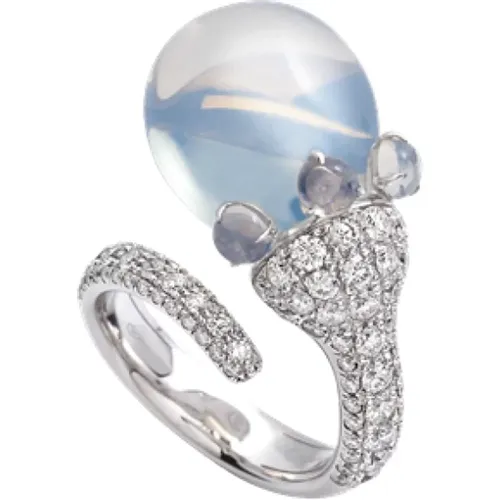 Joyful Diamond Ring , female, Sizes: 53 MM - Chantecler - Modalova
