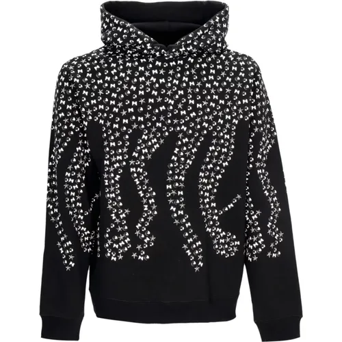 Studs Hoodie with Kangaroo Pocket , male, Sizes: S, XS, M, XL, L - Octopus - Modalova