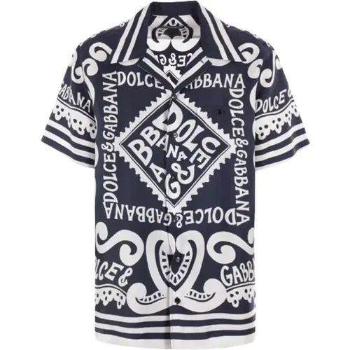 Blouses & Shirts , male, Sizes: M, L - Dolce & Gabbana - Modalova