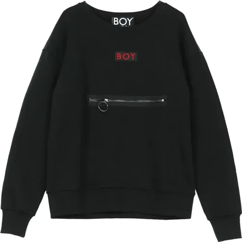 Sweatshirts, male, , Size: S Crewneck Sweatshirt - BOY London - Modalova