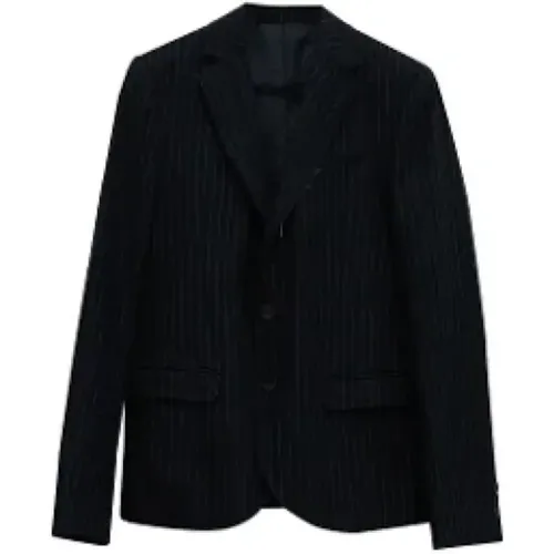 Pre-owned Jackets, male, , Size: 3XS Pre-owned Wool outerwear - Alexander McQueen Pre-owned - Modalova