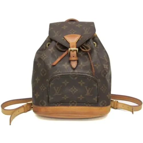 Pre-owned Backpacks, female, , Size: ONE SIZE Pre-owned Canvas louis-vuitton-bags - Louis Vuitton Vintage - Modalova