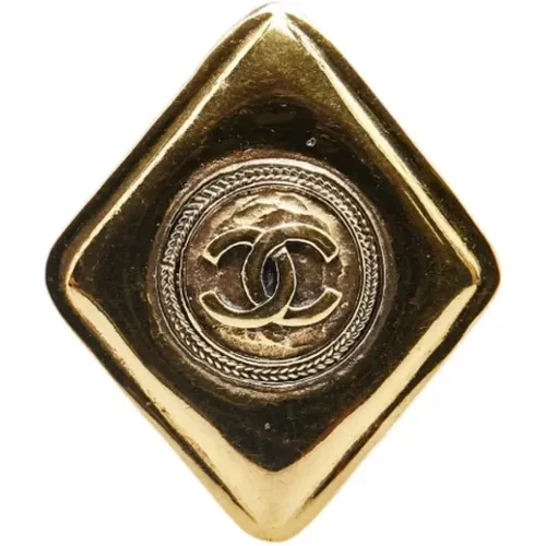 Pre-owned Metal brooches , female, Sizes: ONE SIZE - Chanel Vintage - Modalova