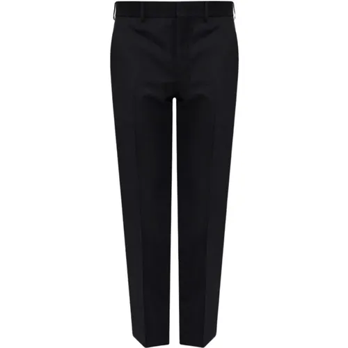 Chinos, male, , Size: XL Pleat-front trousers - Fendi - Modalova