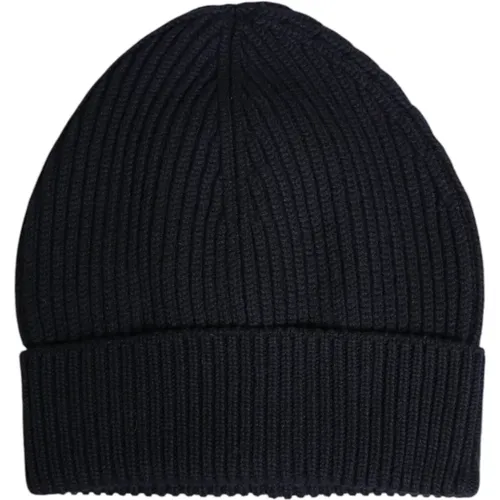 Beanies, unisex, , Size: ONE SIZE Knitted Winter Beanie Hat - Dolce & Gabbana - Modalova