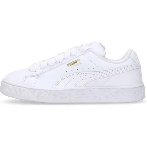 Streetwear Sneaker Weiß/Vapor Grau , Herren, Größe: 37 1/2 EU - Puma - Modalova