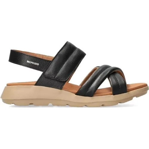 Flat Sandalen , Damen, Größe: 36 EU - mephisto - Modalova