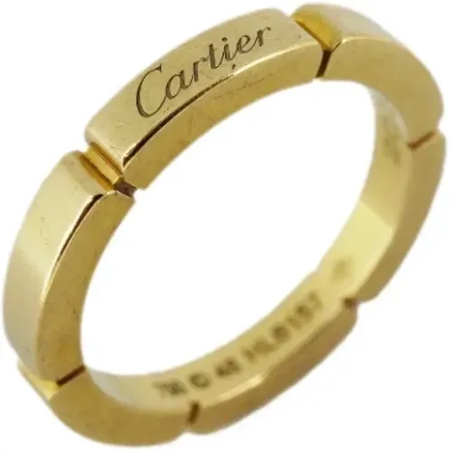 Pre-owned Gold rings , female, Sizes: ONE SIZE - Cartier Vintage - Modalova