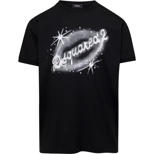 Cool Fit Muscle T-shirts and Polos , male, Sizes: XL, 2XL, L - Dsquared2 - Modalova