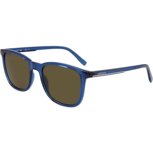 Transparent Sunglasses , male, Sizes: 53 MM - Lacoste - Modalova