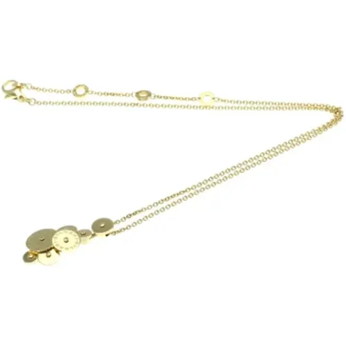 Pre-owned Jewellery, female, , Size: ONE SIZE Pre-owned Gold necklaces - Bvlgari Vintage - Modalova