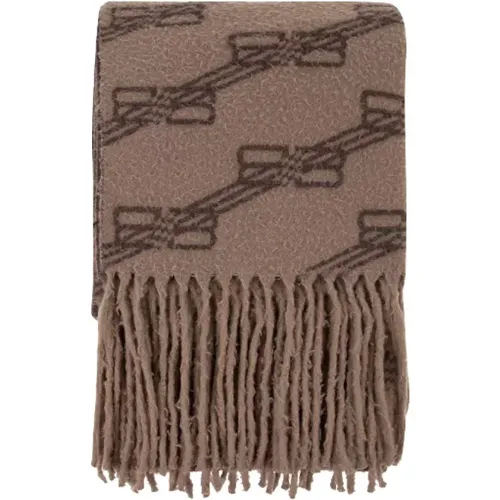 Wool scarves , female, Sizes: ONE SIZE - Balenciaga - Modalova