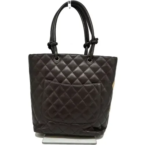 Pre-owned Tote Bags, female, , Size: ONE SIZE Pre-owned Leather chanel-bags - Chanel Vintage - Modalova