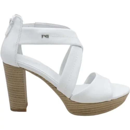 High Heel Sandals , female, Sizes: 5 UK, 7 UK - Nerogiardini - Modalova