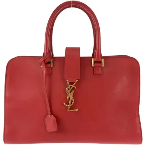 Pre-owned Leather handbags , female, Sizes: ONE SIZE - Yves Saint Laurent Vintage - Modalova