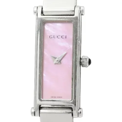 Pre-owned Watches, female, , Size: ONE SIZE Pre-owned Metal watches - Gucci Vintage - Modalova