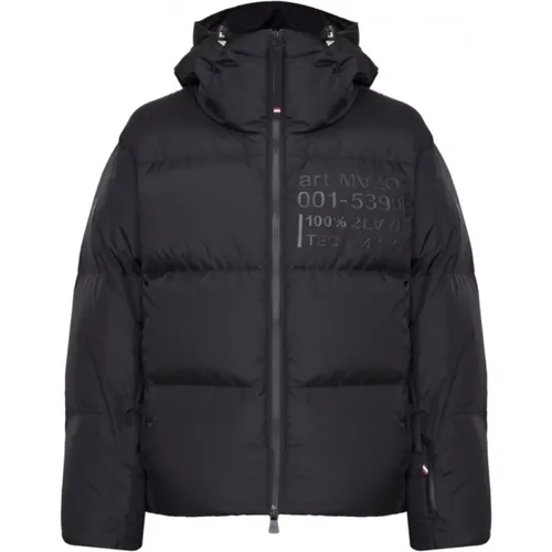 Short Puffer Coat with Hood , male, Sizes: XL - Moncler - Modalova