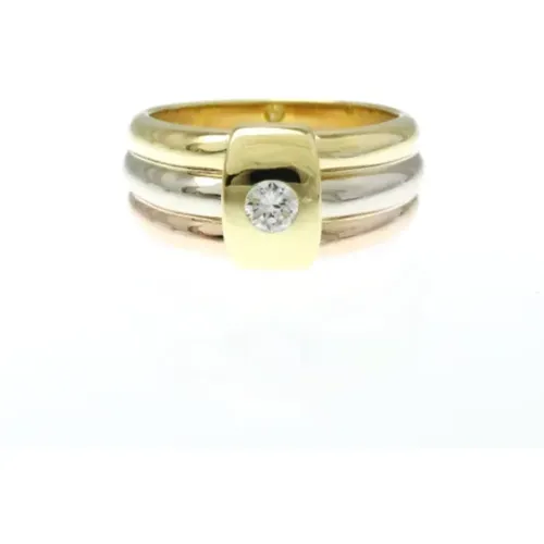 Pre-owned Jewellery, female, , Size: ONE SIZE Pre-owned Gold rings - Cartier Vintage - Modalova