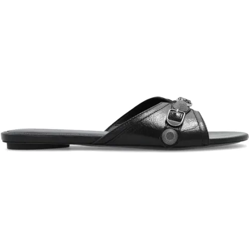 ‘Cagole’ slides , female, Sizes: 2 UK, 3 UK - Balenciaga - Modalova