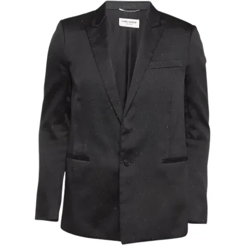 Pre-owned Jackets, male, , Size: 3XS Pre-owned Fabric outerwear - Yves Saint Laurent Vintage - Modalova