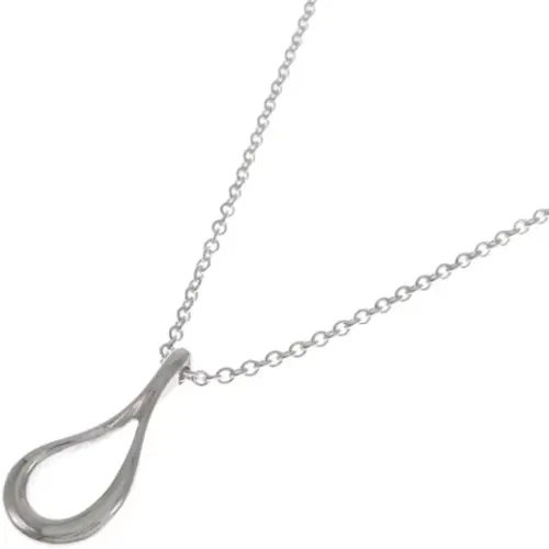 Pre-owned Jewellery, female, , Size: ONE SIZE Pre-owned Silver necklaces - Tiffany & Co. Pre-owned - Modalova