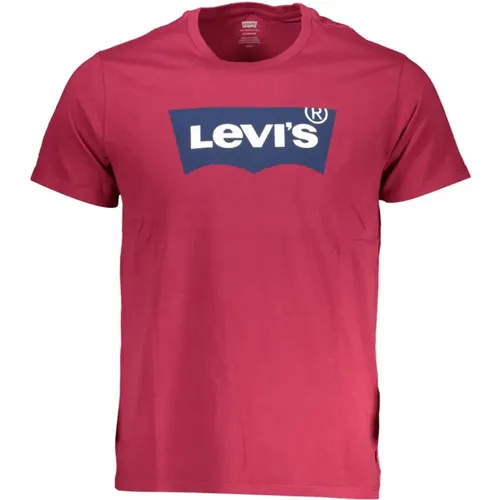 Herren T-Shirt mit kurzen Ärmeln in Rot Levi's - Levis - Modalova
