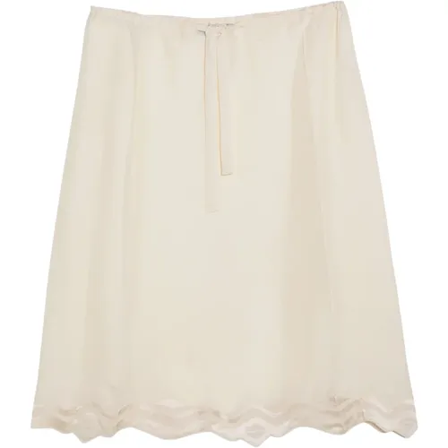 Midi Skirts, female, , Size: XS Flared Skirt - Prada - Modalova