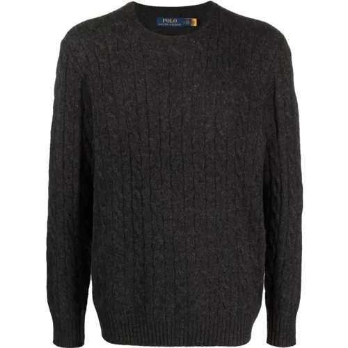 Kaschmir Zopfmuster Kragen Pullover - Ralph Lauren - Modalova