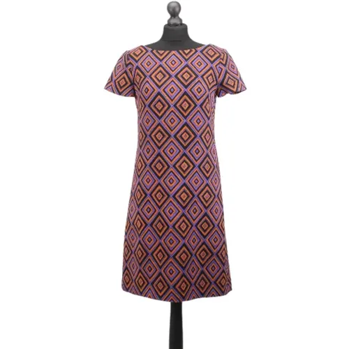 Pre-owned Wool dresses , female, Sizes: XL - Prada Vintage - Modalova