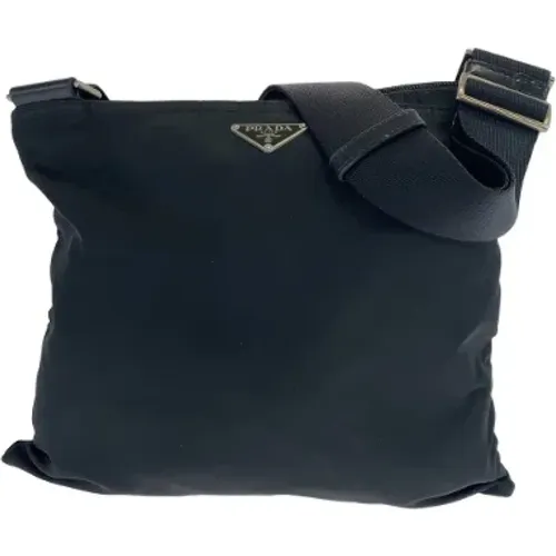 Pre-owned Cross Body Bags, female, , Size: ONE SIZE Pre-owned Canvas prada-bags - Prada Vintage - Modalova