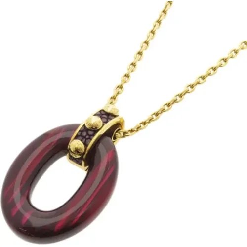 Pre-owned Jewellery, female, , Size: ONE SIZE Pre-owned Metal necklaces - Louis Vuitton Vintage - Modalova